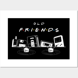 Old Friends Posters and Art